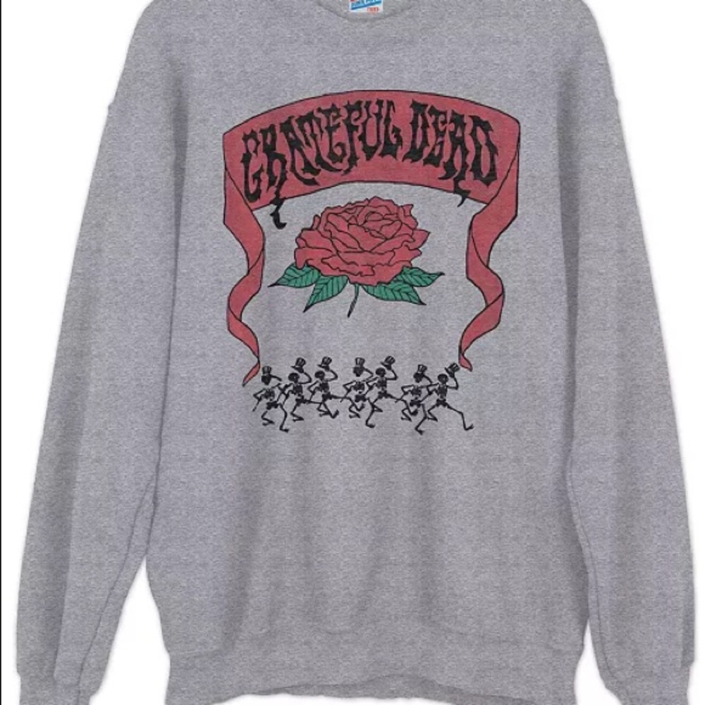 Grateful Dead Grey Sweatshirt